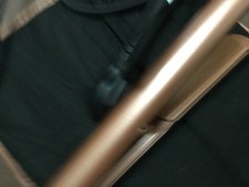 babyliss rose gold styler hair straighteners  used twice from smoke free home