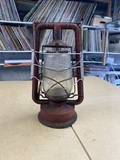Hot Blast Kerosene Lantern Vintage antique with lift