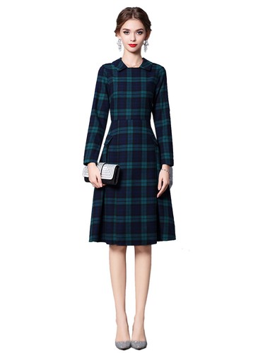 Women black watch plaid - watch,