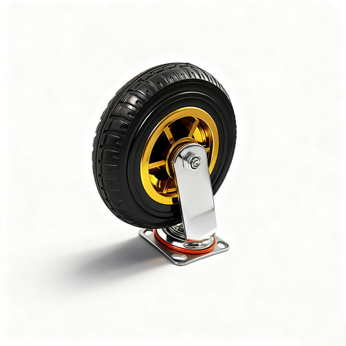 Heavy duty swivel castor - 8",