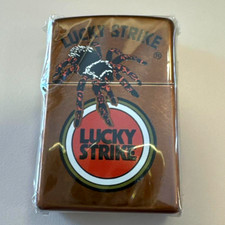 Zippo Lucky Strike Logo Spider