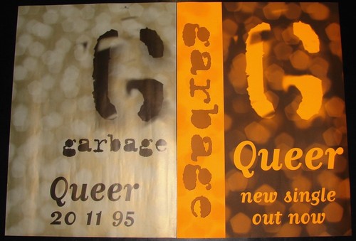 Garbage queer promo - promo, poster