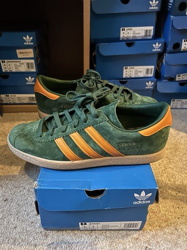 Adidas stadt green orange - adidas, green/orange