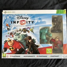 XBOX 360 Disney Infinity 1.0 Starter Pack Mr Incredible, Sulley, Jack Sparrow