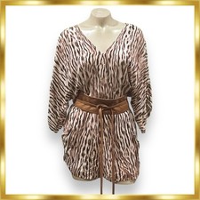 TART Animal Print Faux Wrap