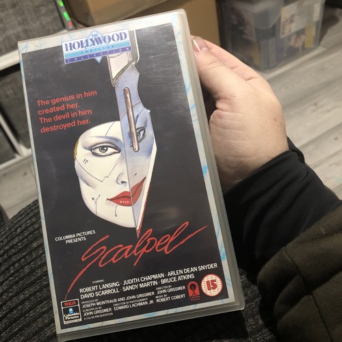 Scalpel 1976 vhs video - scalpel,