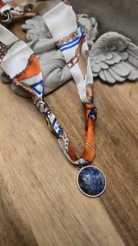 Scarf necklace - scarf,