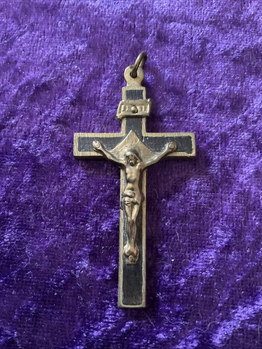 Antique vintage crucifix - antique,