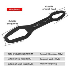 8-22mm Universal Torx Wrench