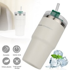 2025 for Starbucks Stanley Stainless Steel Vacuum Car Hold Straw Cup Tumbler Mug