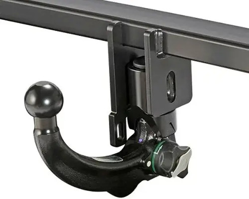 Towbar with removable ball
