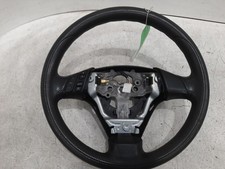 2008 MAZDA 3 Multifunctional Black Leather Steering Wheel