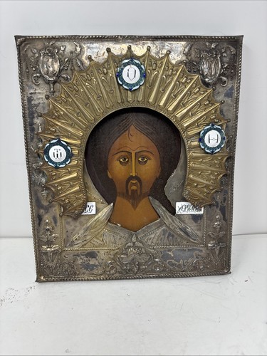 Antique 19c russian icon - russian,