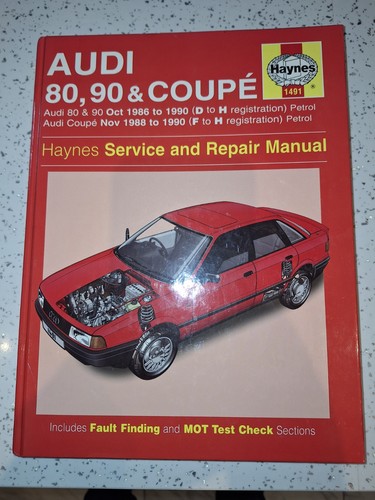 Haynes manual audi - haynes, 90