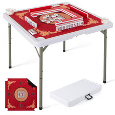 COSTWAY 90CM Folding Mahjong