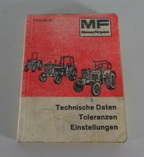 Tables book massey ferguson - book, mf
