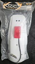 NEW XR650R 1988-2000 WHITE UFO HONDA REAR ENDURO MUDGUARD/TAIL LIGHT XR02650041