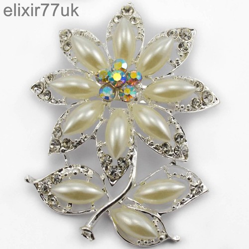 New large silver flower - large,