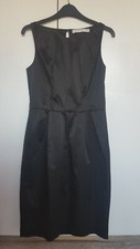 NEW ZARA BLACK MIDI STRUCTURED