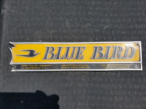 Vintage blue bird - 15.5×3.5,