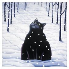 Cat Themed Christmas Card -