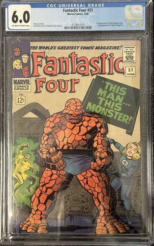 Fantastic four cgc 6 0 - fantastic,