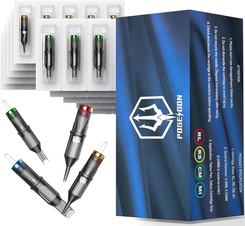 Poseidon tattoo cartridge - poseidon,