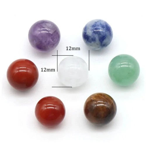 7pcs natural chakra beads - 7pcs,