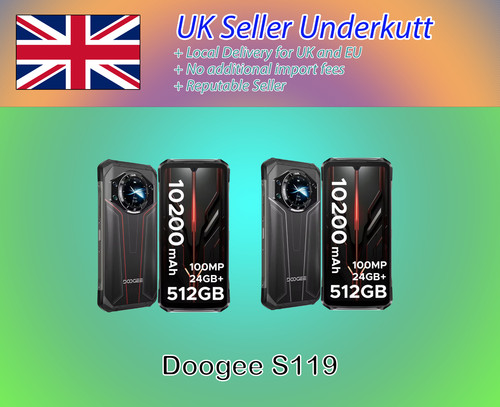 Doogee s119 rugged phone - s119,