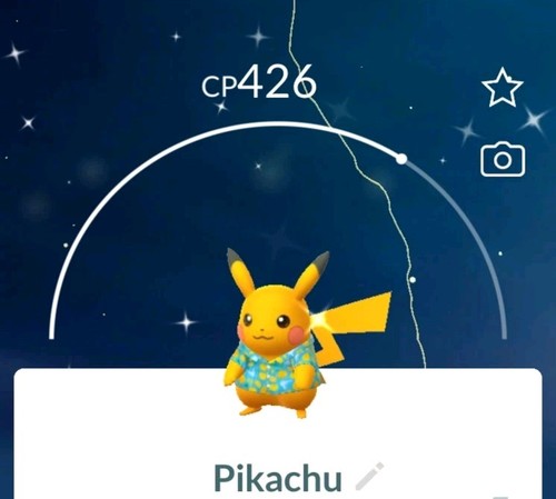 Pokémon shiny pikachu - go/shiny,