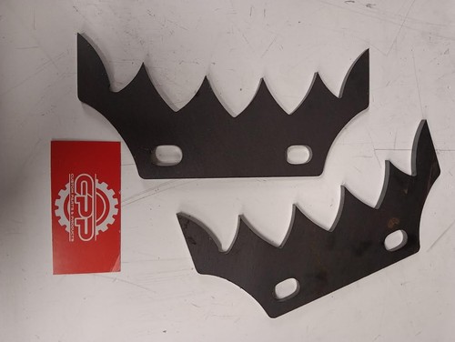 Mini digger bucket log teeth - mini,