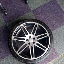 Audi Lemans/ RS4 style alloys wheel   5x100 18" 8j spare replacement tyre legal 