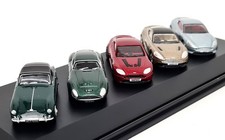 Oxford 1/76  Aston Martin 5 Model Car Set Vanquish DB9 DB2 Vantage DB4 GT Zagato