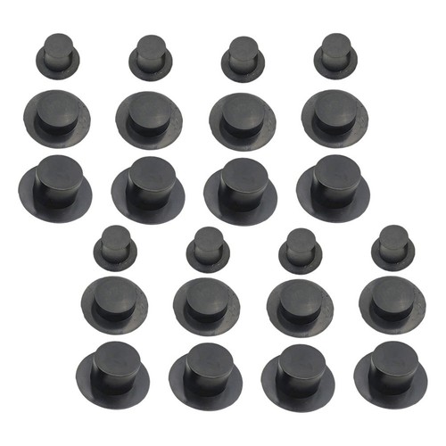 120pcs snowman hats mini - snowman,