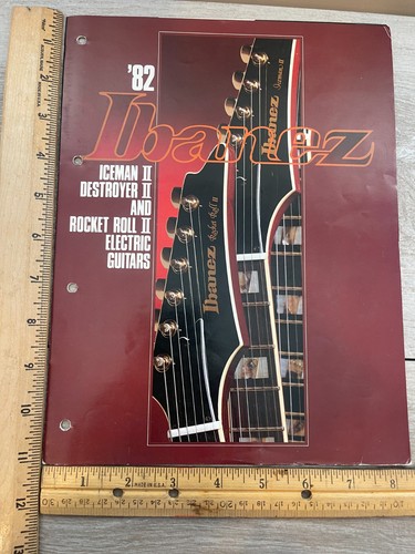 1982 ibanez guitar - 1982, catalog