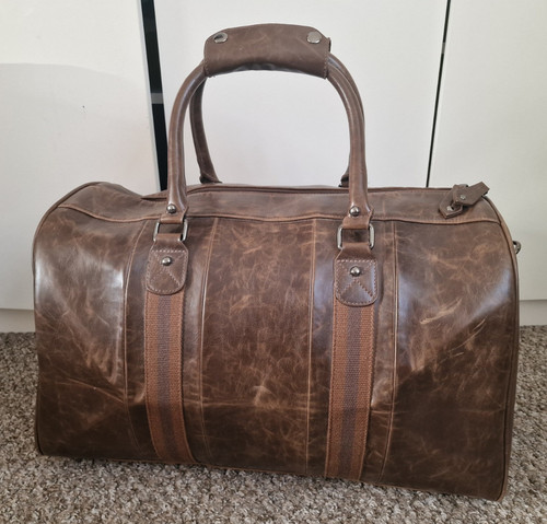 Brown red herring - brown, leather