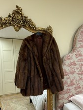 Mink Fur Coat Real Fur, Size