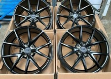 4 X 20" NICHE MISAN0 ALLOY WHEELS MATTE GREY STAGGERED FIT BMW M3 / M4 / M5