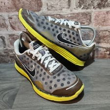NIKE LUNAR SWIFT 2 - DYNAMIC SUPPORT - Poka Dot Yellow - Size UK 4.5