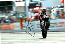 Bike Rider Shane Byrne "Shakey" Hand Signed Photo 12x8" Ad