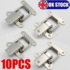 10PCS Case Clip Toggle Hook Catch Clip Bonnet Fastener Toolbox Suitcase Clasp