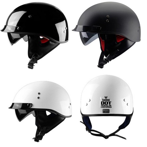 Dot motorcycle helmet - dot, half