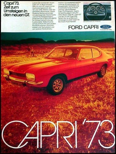 1973 ford capri - 1973, original