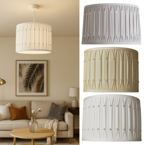 Lorna drum ceiling light - 12",