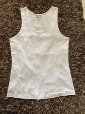 M&S WHITE VEST SIZE 18 (NEW