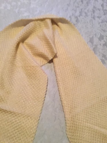 Vintage cream silk - ,