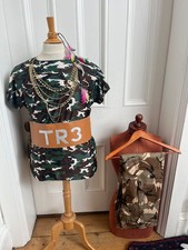 Mr T Mens Theatre Costume Good Condition Accessories included Mens Medium/Large