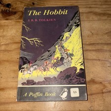 The Hobbit J. R. R Tolkien First Paperback Edition, Puffin 1961