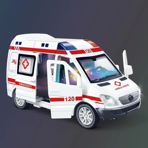 Alloy ambulance car model - ambulance,