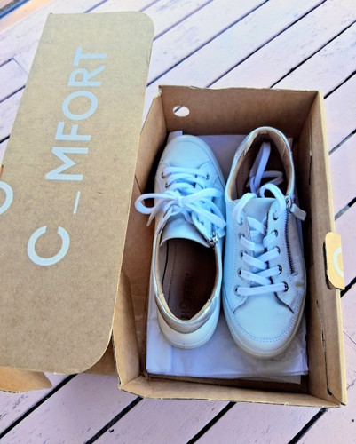 Hotter chase white trainers - hotter,